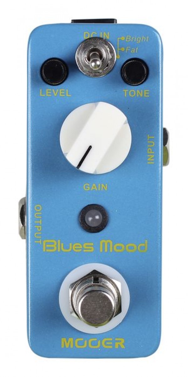 Mooer Blues Mood – Pedal overdrive para Blues Guitars